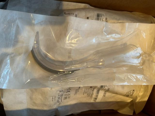 Ambu King Vision Laryngoscope Disposable Channeled aBlade – Size 3 - KVLAB3C - Pack of 4