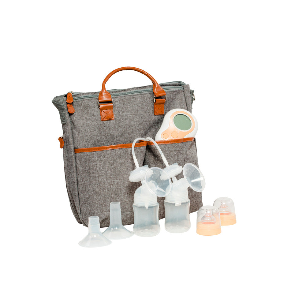 NEW! Motif Duo Double Electric Breast Pump Pumping Bra ON the Go w Storage  Bags