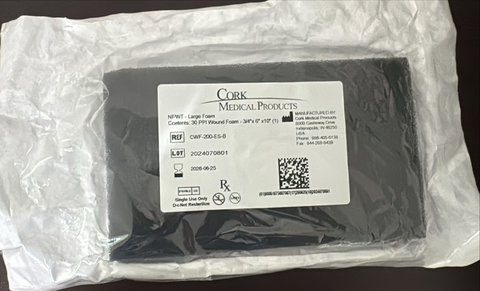 Cork Medical Large Foam - Sterile - PKG of 10 - CWF-200