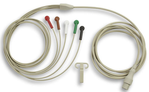 Zoll 5-Lead ECG Patient Cable - 8000-1005-01