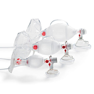 Ambu Spur II Bag Valve Mask Pediatric 530213000 - Pkg of 4