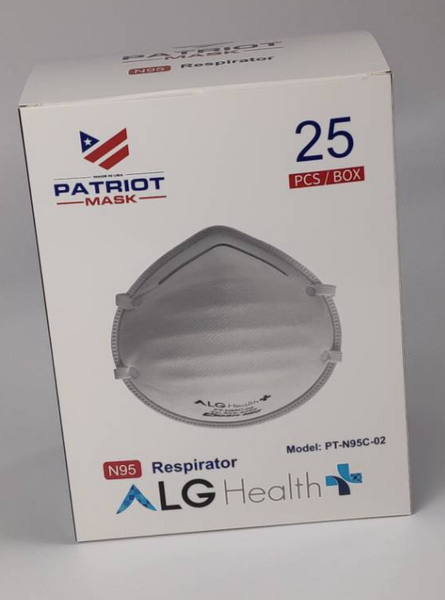 ALG N95 Face Mask - PT-N95C-02 - Made in USA