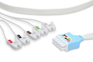 GE Healthcare > Marquette Compatible Disposable ECG Leadwire
