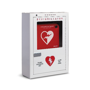Philips HeartStart Defibrillator Cabinet, Premium, Wall Surface - 989803110041