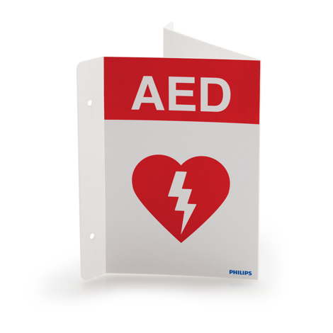 Philips HeartStart AED Wall Sign 989803170921