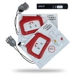 Physio-Control LIFEPAK CR Plus CHARGE-PAK w/2 sets of electrode pads  11403-000001