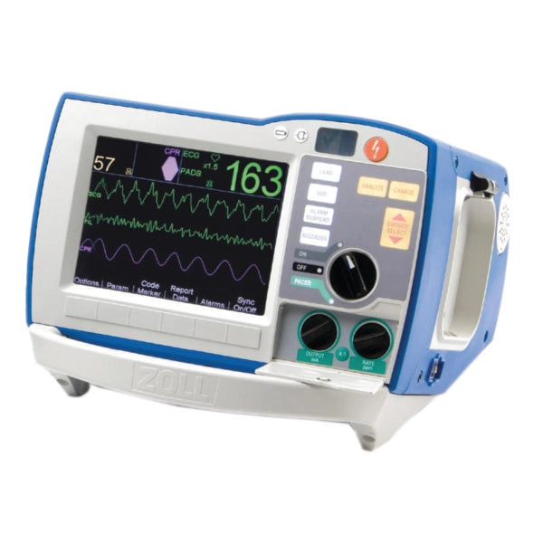 Zoll R Series Defibrillator – Biphasic, 3 Lead, Pacing, AED - Recertified