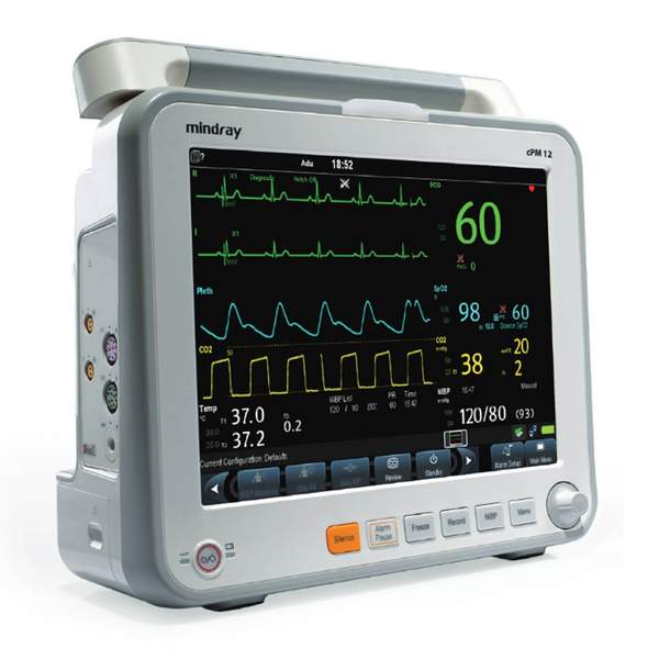 Copy of Mindray cPM 12 Patient Monitor w Masimo - 6105F-PA00067