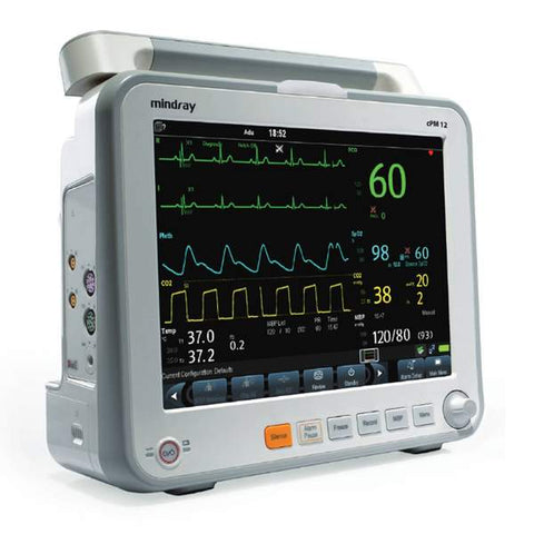 Mindray cPM 12 Patient Monitor w Nellcor - 6105F-PA00068